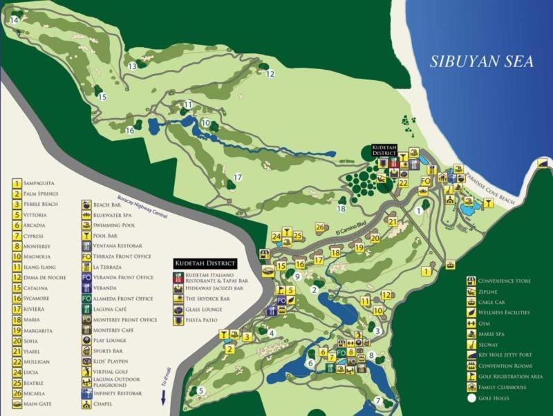 Deluxe B W Private Beach, Inifnity Pool & Golf * Boracay Island